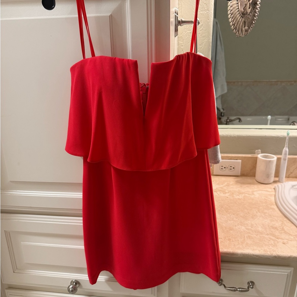 BCBGMaxAzria Vibrant Red Dress